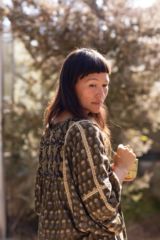 Elm Blouse - Wild Fern