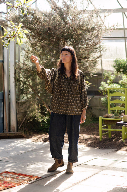 Elm Blouse - Wild Fern