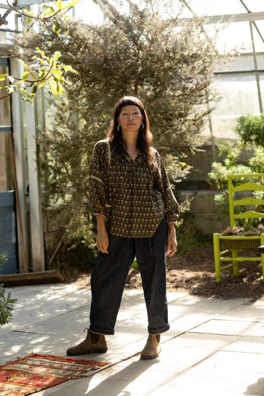 Elm Blouse - Wild Fern: COMING SOON