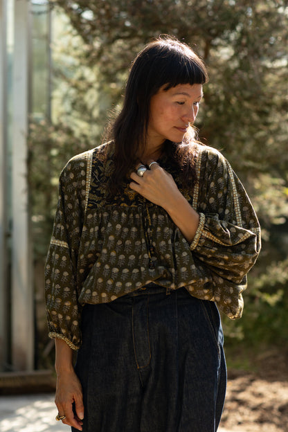 Elm Blouse - Wild Fern