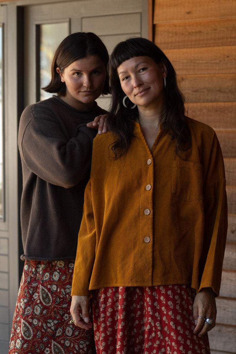 Carpenter Shirt - Mustard Cord