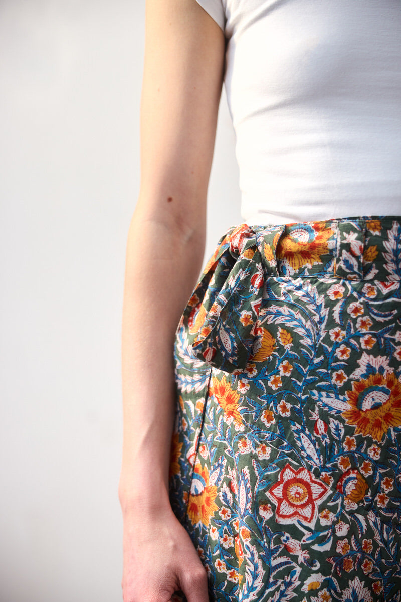 DIRECT PRINT WRAP SKIRT スカート DIRECT PRINT WRAP SKIRT