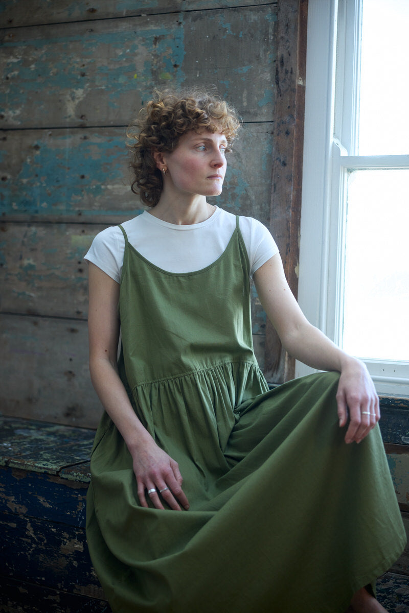 Zennor Midi Dress - Wild Sage