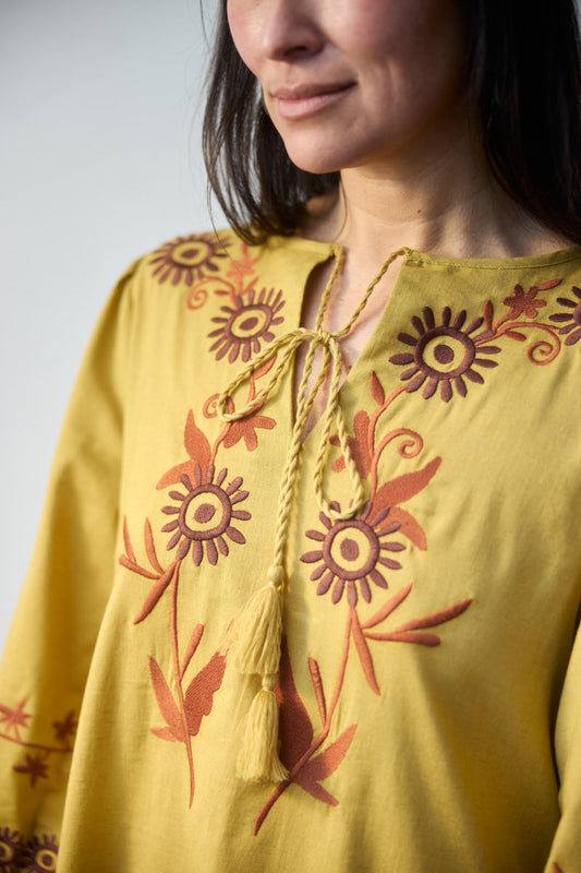 Aria Mini Dress - Pistachio