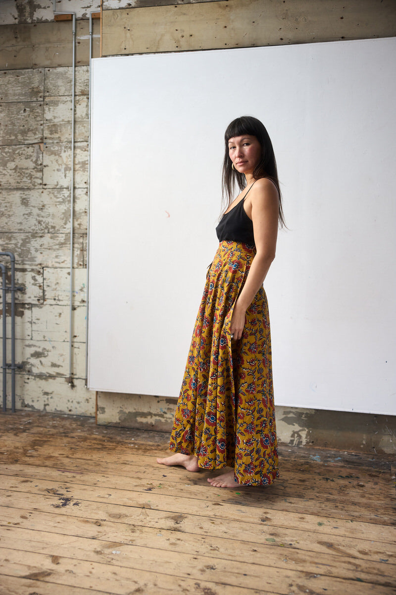 Maxi Wrap Skirt - Sweet Dahlia