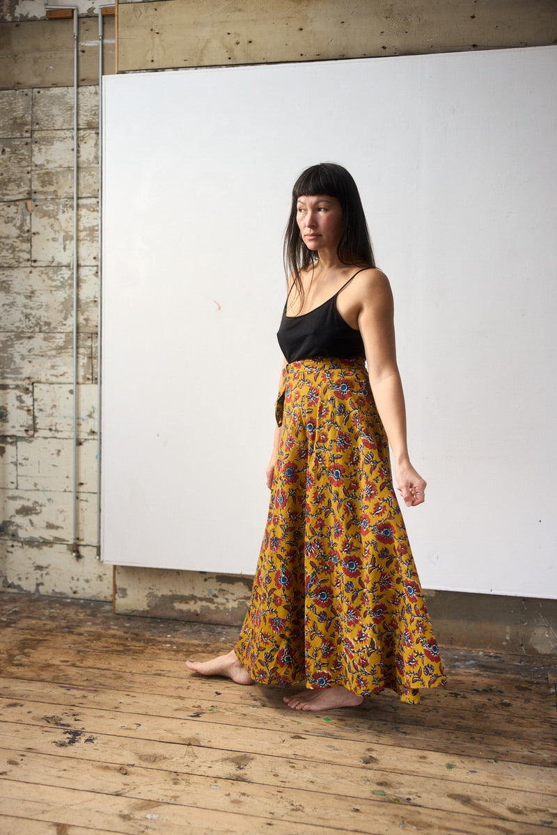 Maxi Wrap Skirt - Sweet Dahlia