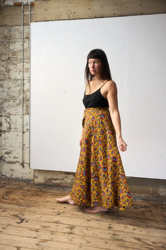 Maxi Wrap Skirt - Sweet Dahlia