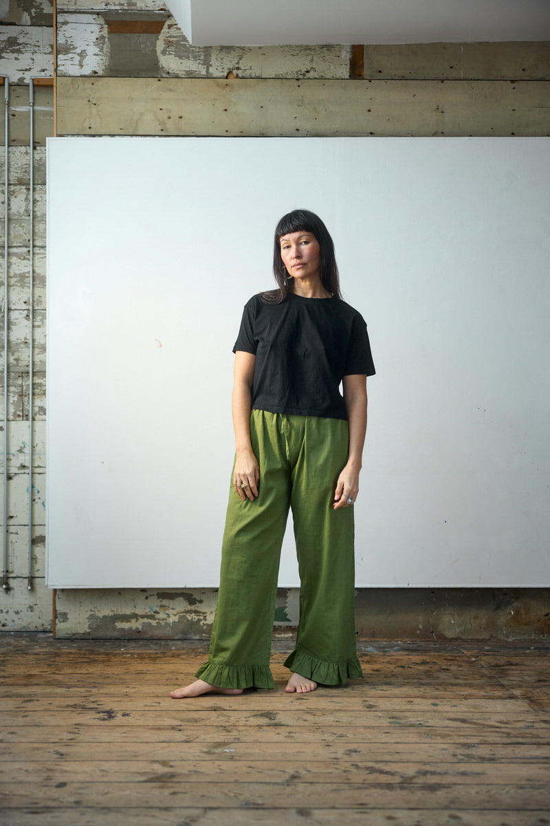 Rufflebottom Trousers - Wild Sage
