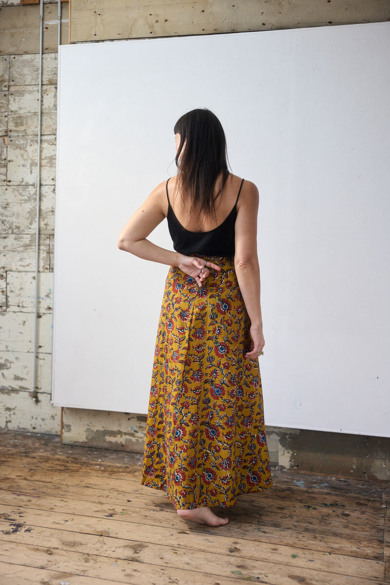 Maxi Wrap Skirt - Sweet Dahlia