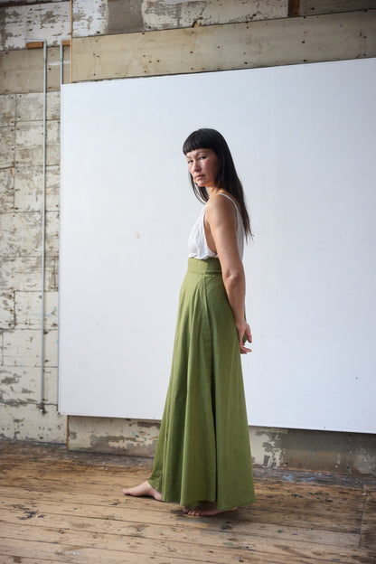 Maxi Wrap Skirt - Wild Sage