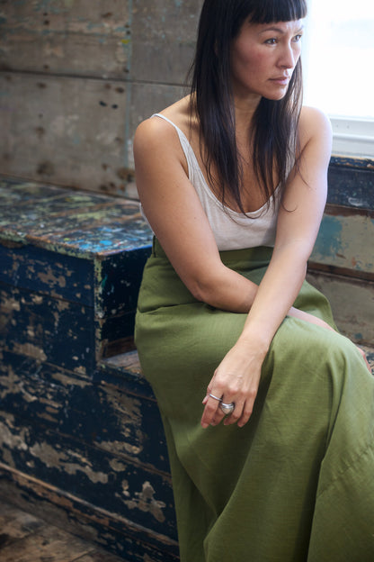 Maxi Wrap Skirt - Wild Sage