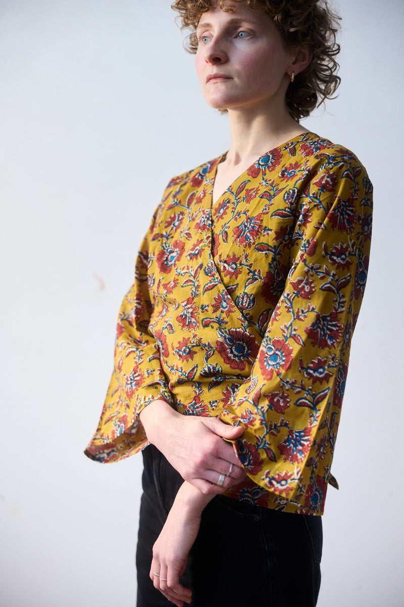 Wrap Top - Sweet Dahlia