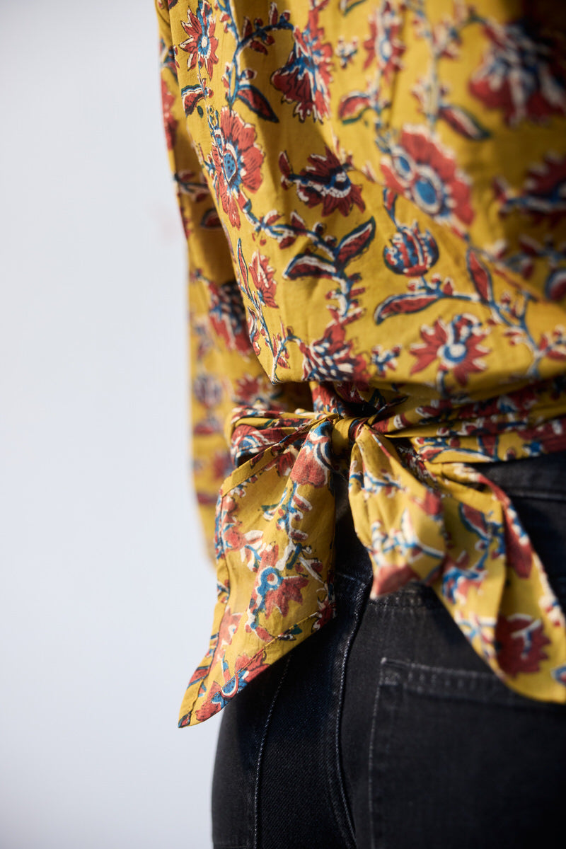 Wrap Top - Sweet Dahlia