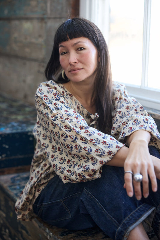 Ottilie Blouse - Poppy